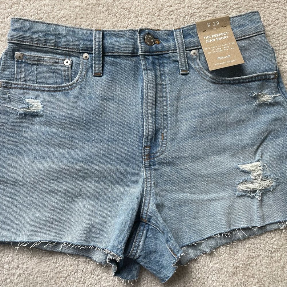 Madewell The Perfect Jean Shorts